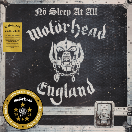 Motorhead - No Sleep At All (Disco Translucido)