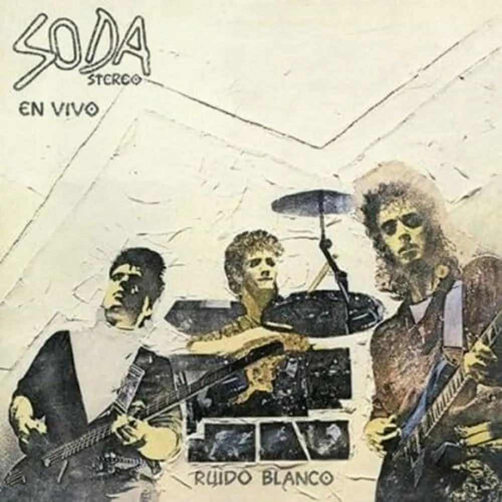 Soda Stereo - Ruido Blanco - En Vivo (Edición Limitada - Disco Transparente)