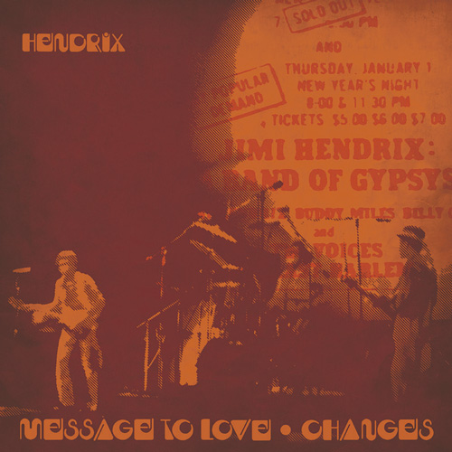 Jimi Hendrix - Message To Love - Changes (Disco 7" en Color)