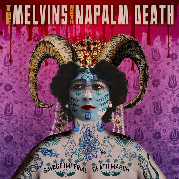The Melvins With Napalm Death - Savage Imperial Death March (Disco De Color)